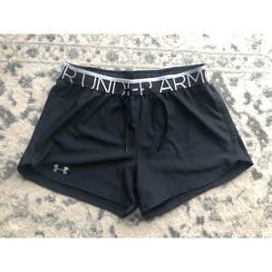 Under Armour | Black Running Shorts